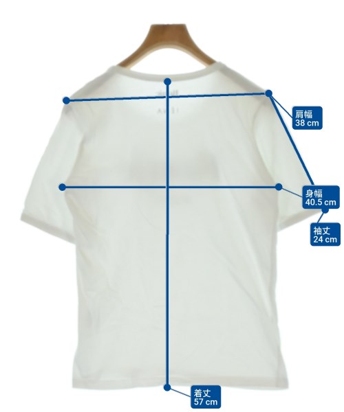 Rouje（ルージュ）Tシャツ・カットソー 白 サイズ:-(M位) レディース/2200695426057