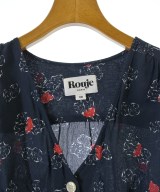 Rouje（ルージュ）ブラウス 紺 サイズ:38(M位) レディース/2200710293084