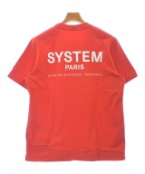SYSTEM（システム）Tシャツ・カットソー 赤 サイズ:F メンズ/2200607319125