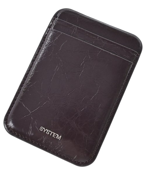 SYSTEM(システム)カードケース 赤 サイズ:-/2200681099395