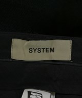SYSTEM（システム）ショートパンツ 黒 サイズ:XS レディース/2200714978239