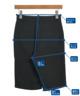 SYSTEM（システム）ショートパンツ 黒 サイズ:XS レディース/2200714978239