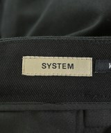 SYSTEM（システム）ショートパンツ 黒 サイズ:46(M位) メンズ/2200714978628