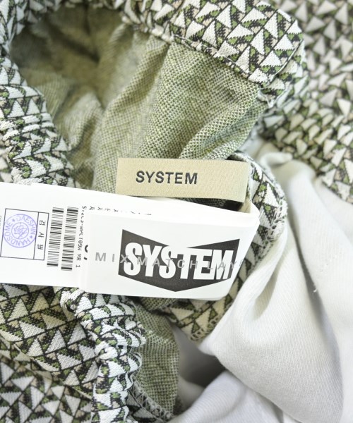 SYSTEM（システム）ショートパンツ 白 サイズ:34(XS位) レディース/2200715915127
