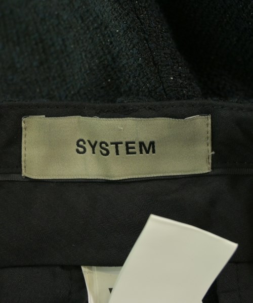 SYSTEM（システム）ショートパンツ 黒 サイズ:XS レディース/2200715915356