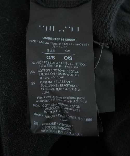 BEN TAVERNITI （ベンタヴァニティ）パーカー 黒 サイズ:S メンズ/2200648281023