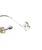 JUSTINE CLENQUET（ジュスティーヌクランケ）ピアス シルバー サイズ:- メンズ/2200620870078