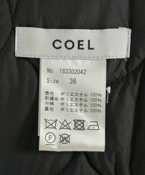 COEL（コエル）ブラウス 黒 サイズ:36(S位) レディース/2200616970065