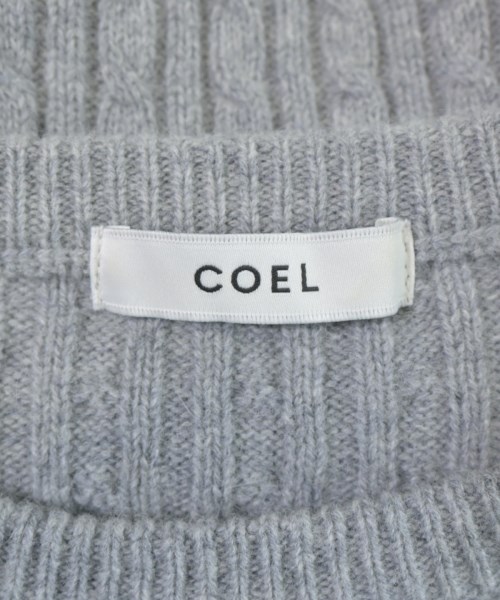 COEL（コエル）ニット・セーター グレー サイズ:F レディース/2200688122270