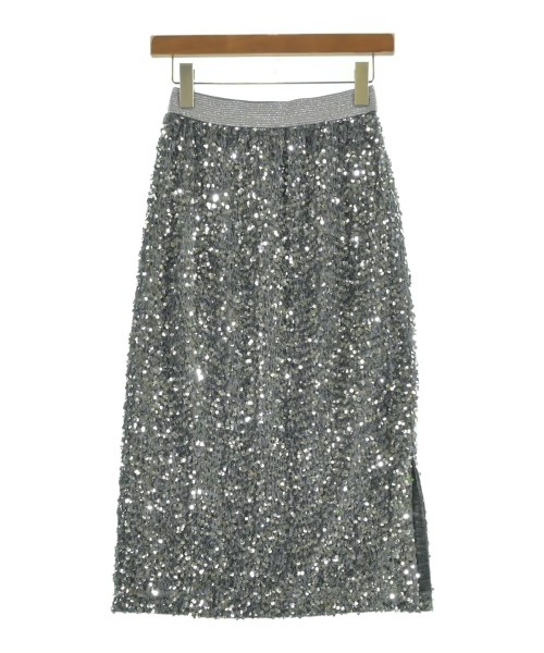 COEL(コエル)ロング・マキシ丈スカート シルバー サイズ:38(M位)/2200646928661