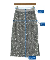 COEL（コエル）ロング・マキシ丈スカート シルバー サイズ:38(M位) レディース/2200646928661