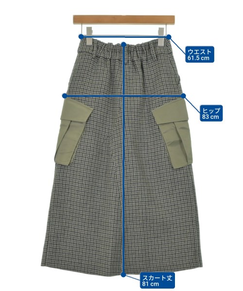 COEL（コエル）ロング・マキシ丈スカート グレー サイズ:36(S位) レディース/2200648640059