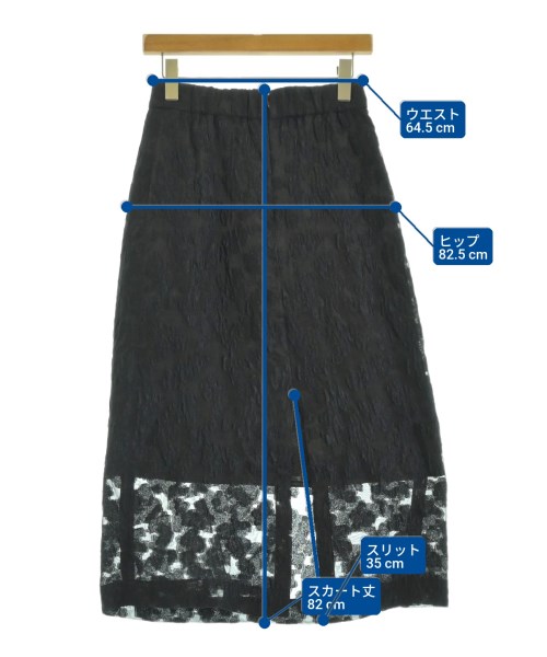 COEL（コエル）ロング・マキシ丈スカート 黒 サイズ:36(S位) レディース/2200668123105