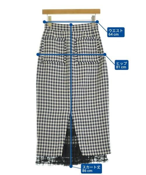 COEL（コエル）ロング・マキシ丈スカート 白 サイズ:38(M位) レディース/2200668123129