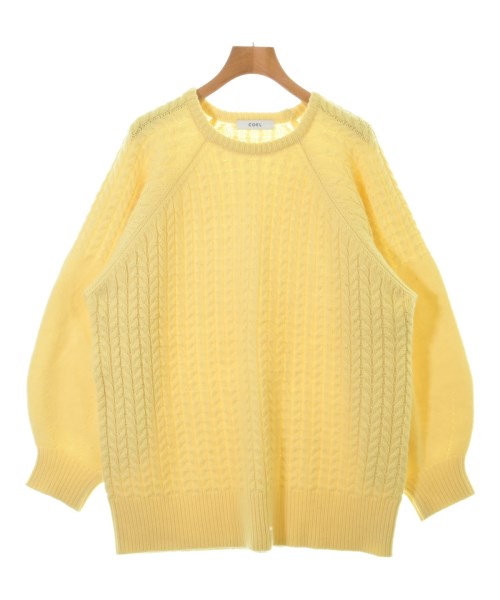 COEL(コエル)ニット・セーター 黄 サイズ:F/2200668123280