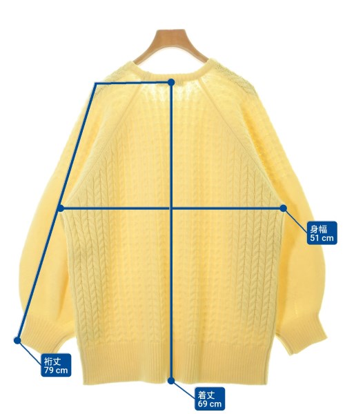 COEL（コエル）ニット・セーター 黄 サイズ:F レディース/2200668123280