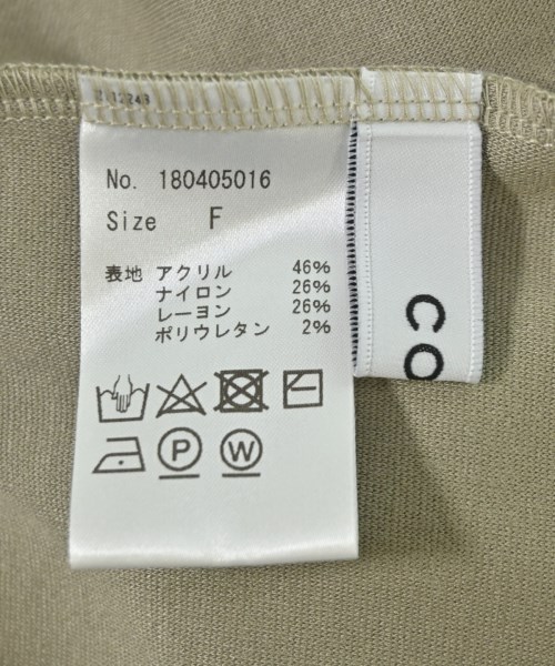 COEL（コエル）Tシャツ・カットソー カーキ サイズ:F レディース/2200714305028