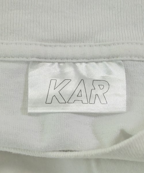 KAR / L'Art de L'Automobile（カー・ラートドロートモービル）Tシャツ・カットソー 白 サイズ:XL メンズ/2200669095289