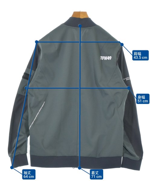 TFW49（ティーエフダブリュー）ブルゾン 緑 サイズ:L メンズ/2200678570142