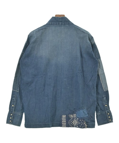 SOULIVE（ソウライブ）カジュアルシャツ 紺 サイズ:2(M位) メンズ/2200630816059