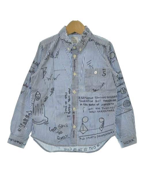 THE PARK SHOP(ザパークショップ)シャツ 青 サイズ:125(9T-10T)/2200669480061