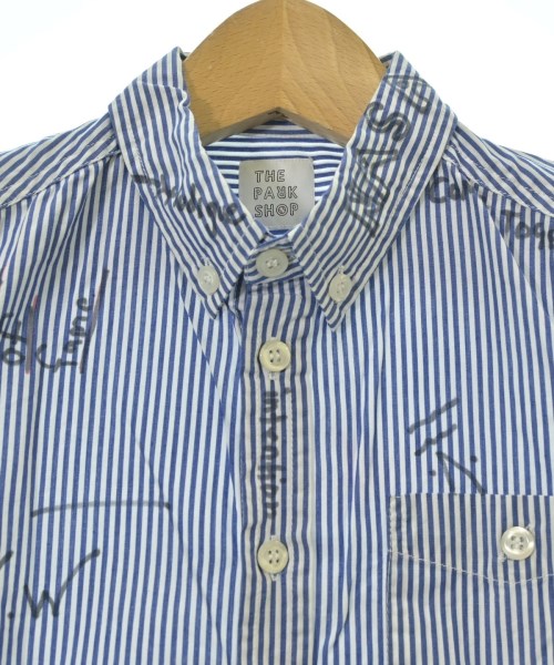 THE PARK SHOP（ザパークショップ）シャツ 青 サイズ:125(9T-10T) キッズ/2200669480061