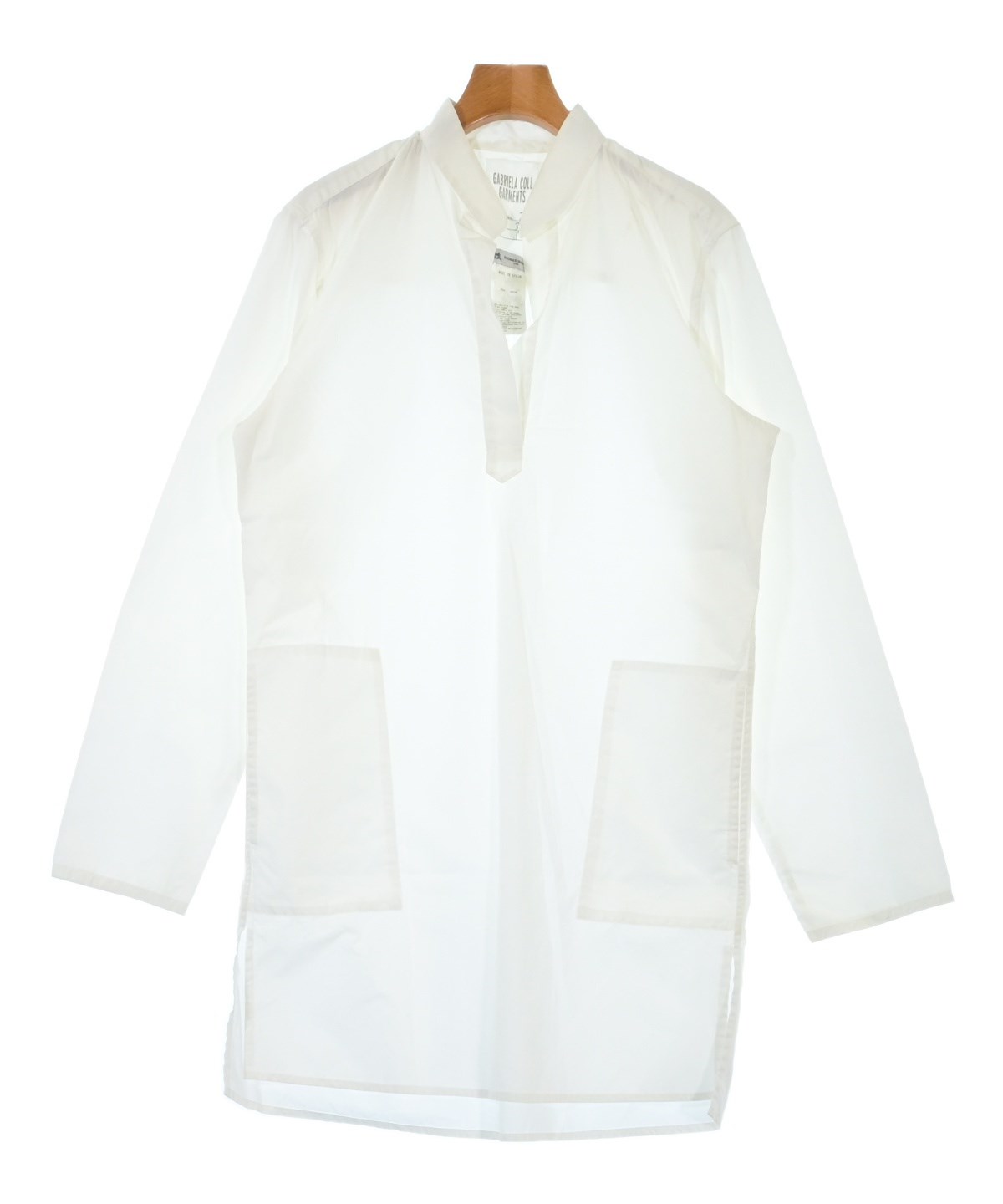 GABRIELA COLL GARMENTS カジュアルシャツ S 白 【古着】【中古】【送料無料】 9679225O0002_x1_a001.jpg