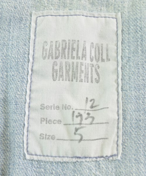 GABRIELA COLL GARMENTS（ガブリエラコールガーメンツ）カジュアルシャツ 青 サイズ:5(XXL位) メンズ/2200615579061