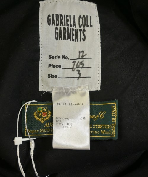 GABRIELA COLL GARMENTS（ガブリエラコールガーメンツ）その他 黒 サイズ:3(L位) メンズ/2200621233063