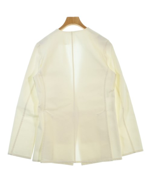 GABRIELA COLL GARMENTS（ガブリエラコールガーメンツ）ノーカラージャケット 白 サイズ:S レディース/2200678986097