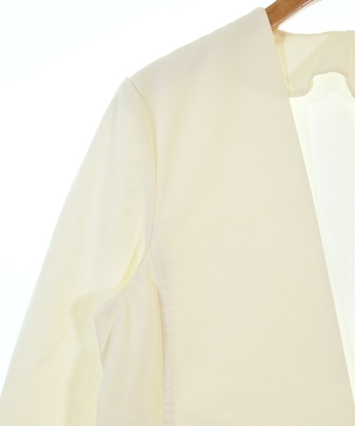 GABRIELA COLL GARMENTS（ガブリエラコールガーメンツ）ノーカラージャケット 白 サイズ:S レディース/2200678986097