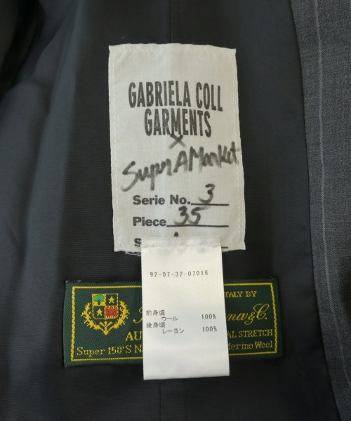 GABRIELA COLL GARMENTS（ガブリエラコールガーメンツ）ベスト グレー サイズ:1(S位) レディース/2200695171063