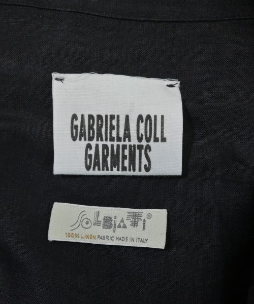 GABRIELA COLL GARMENTS（ガブリエラコールガーメンツ）カジュアルシャツ 黒 サイズ:5(XXL位) メンズ/2200651973212