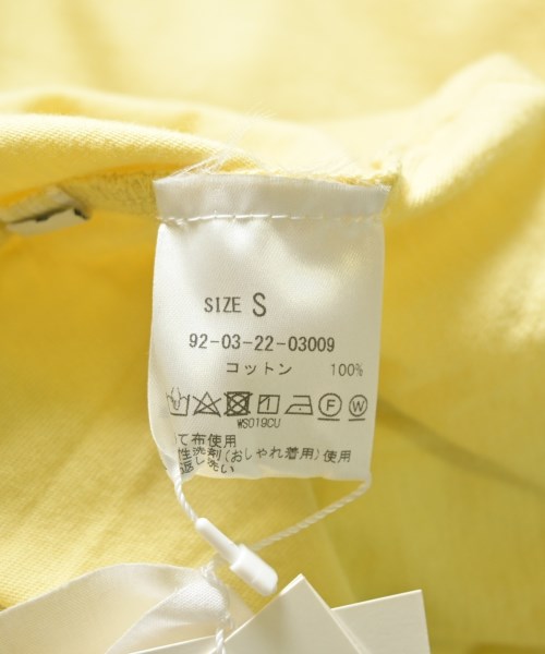 GABRIELA COLL GARMENTS（ガブリエラコールガーメンツ）Tシャツ・カットソー 黄 サイズ:S レディース/2200711076228