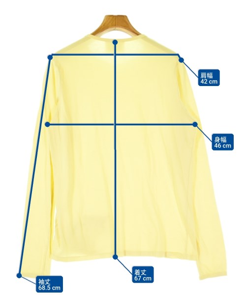 GABRIELA COLL GARMENTS（ガブリエラコールガーメンツ）Tシャツ・カットソー 黄 サイズ:S レディース/2200711076228