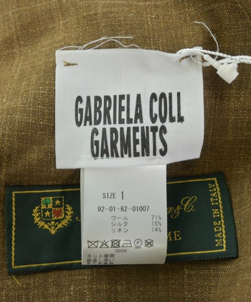 GABRIELA COLL GARMENTS（ガブリエラコールガーメンツ）カジュアルシャツ 茶 サイズ:1(S位) レディース/2200719569098
