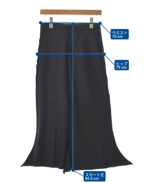 GABRIELA COLL GARMENTS（ガブリエラコールガーメンツ）ロング・マキシ丈スカート 茶 サイズ:1(S位) レディース/2200730322221