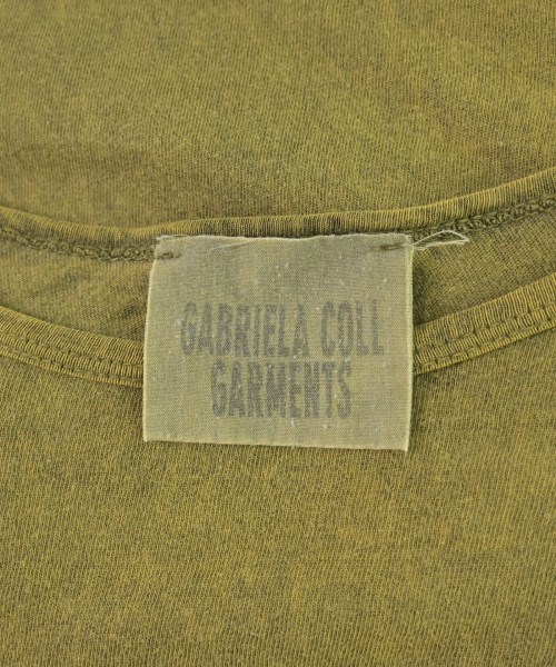 GABRIELA COLL GARMENTS（ガブリエラコールガーメンツ）Tシャツ・カットソー カーキ サイズ:5(XXL位) メンズ/2200735953048