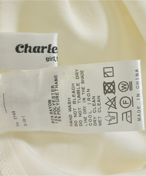 charles chaton（シャルルシャトン）ワンピース 白 サイズ:F レディース/2200702742088