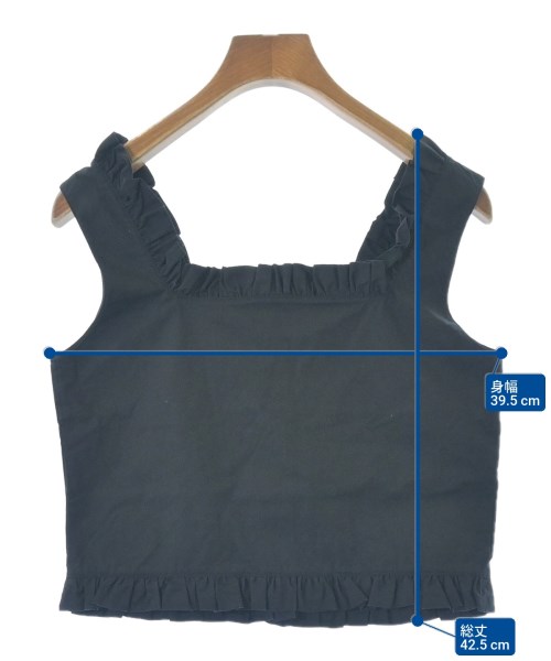 charles chaton（シャルルシャトン）カジュアルシャツ 黒 サイズ:-(M位) レディース/2200662492047