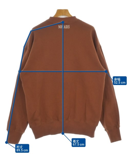 NOMADIS（ノマディス）スウェット 茶 サイズ:F レディース/2200672530067