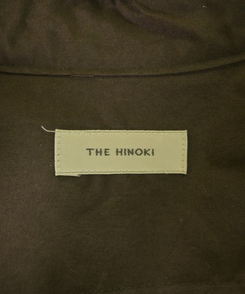 THE HINOKI（ザヒノキ）カジュアルシャツ 茶 サイズ:1(S位) レディース/2200619117092