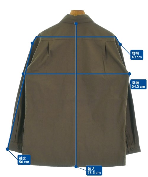 THE HINOKI（ザヒノキ）カジュアルシャツ 茶 サイズ:1(S位) レディース/2200619117092