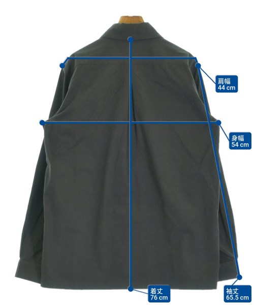 THE HINOKI（ザヒノキ）カジュアルシャツ グレー サイズ:4(XL位) レディース/2200619117108