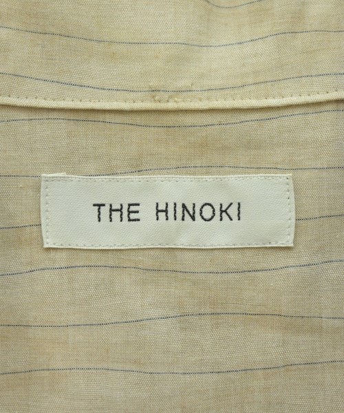 THE HINOKI（ザヒノキ）カジュアルシャツ ベージュ サイズ:0(S位) メンズ/2200683693010