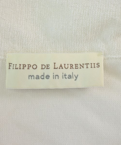 FILIPPO DE LAURENTIIS（フィリッポデラウレンティス）ポロシャツ 白 サイズ:44(S位) メンズ/2200636749023