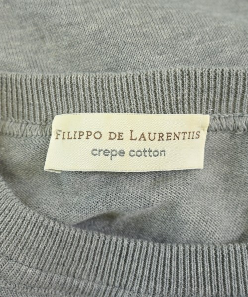 FILIPPO DE LAURENTIIS（フィリッポデラウレンティス）ニット・セーター グレー サイズ:48(L位) メンズ/2200602981082