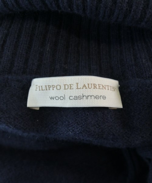 FILIPPO DE LAURENTIIS（フィリッポデラウレンティス）ニット・セーター 紺 サイズ:52(XXL位) メンズ/2200697628183