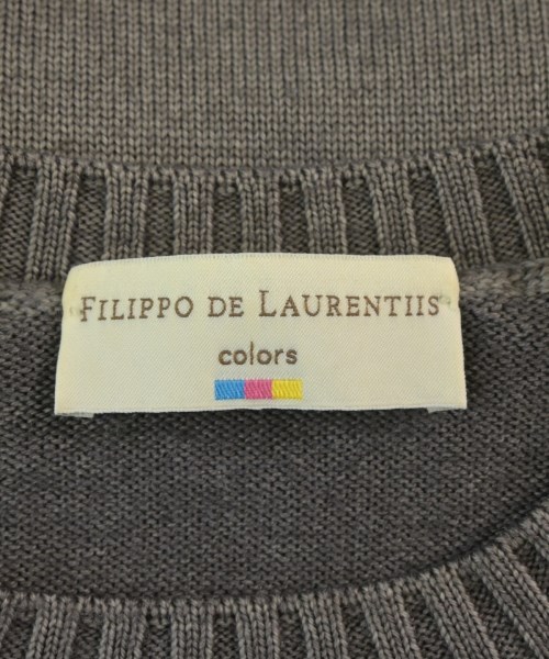 FILIPPO DE LAURENTIIS（フィリッポデラウレンティス）ニット・セーター 茶 サイズ:52(XXL位) メンズ/2200697628268