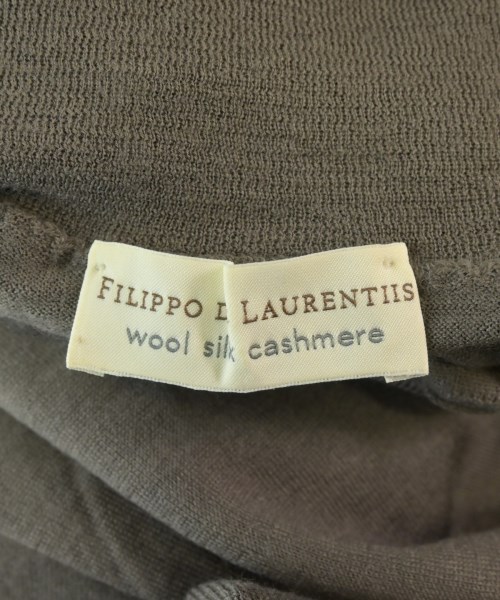 FILIPPO DE LAURENTIIS（フィリッポデラウレンティス）ニット・セーター 茶 サイズ:54(L位) メンズ/2200697628305